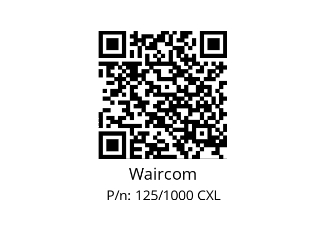   Waircom 125/1000 CXL