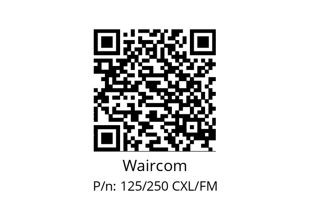   Waircom 125/250 CXL/FM