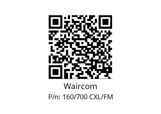   Waircom 160/700 CXL/FM