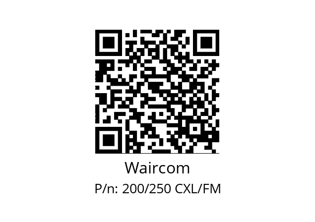   Waircom 200/250 CXL/FM