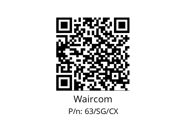   Waircom 63/SG/CX