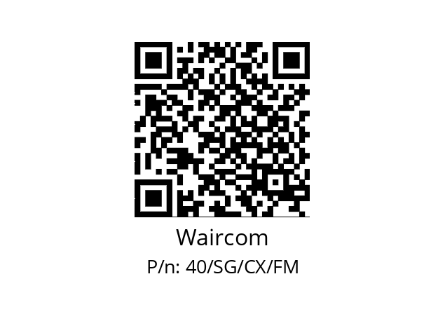   Waircom 40/SG/CX/FM