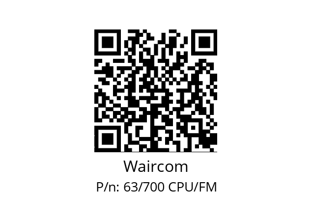   Waircom 63/700 CPU/FM