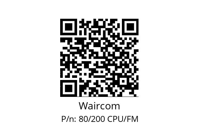   Waircom 80/200 CPU/FM