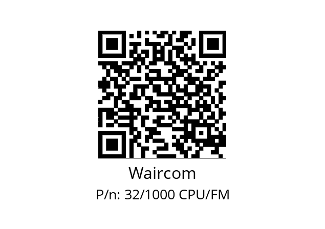   Waircom 32/1000 CPU/FM