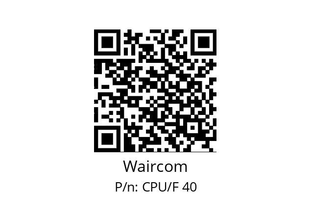   Waircom CPU/F 40