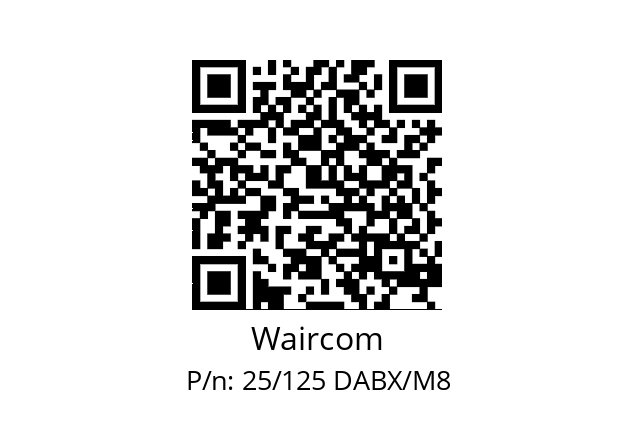   Waircom 25/125 DABX/M8