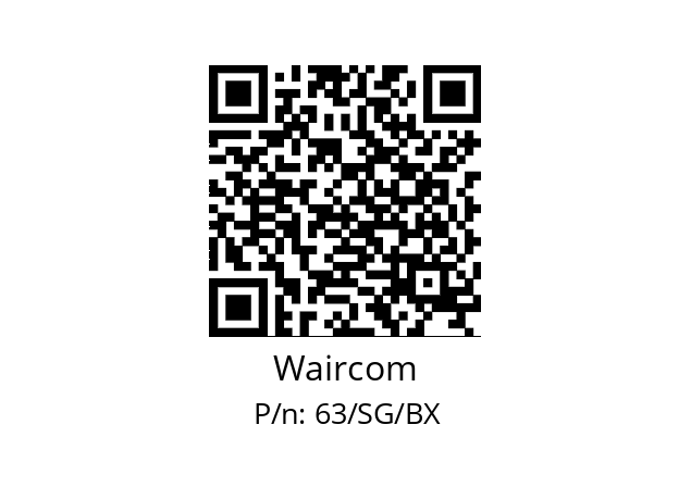   Waircom 63/SG/BX