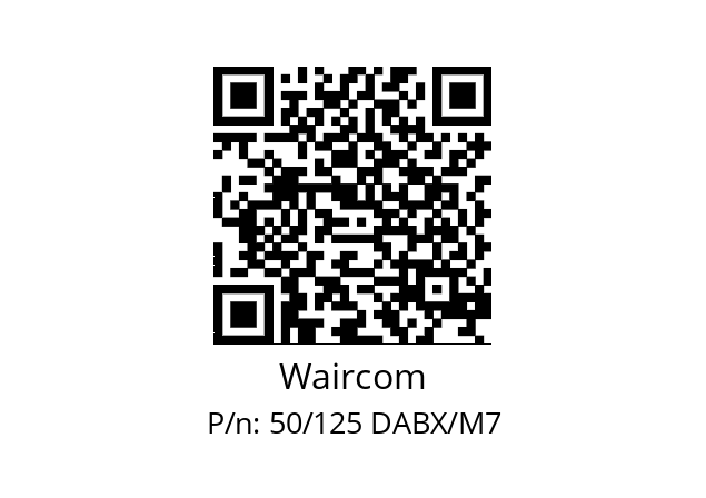   Waircom 50/125 DABX/M7