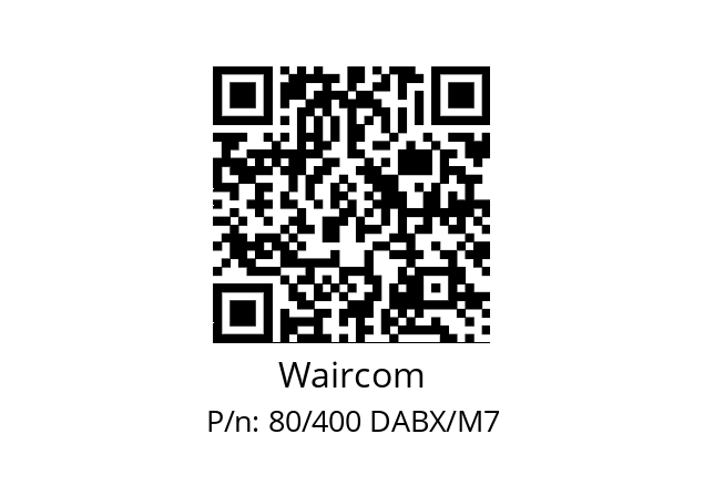   Waircom 80/400 DABX/M7