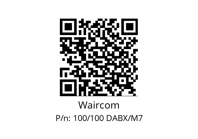   Waircom 100/100 DABX/M7