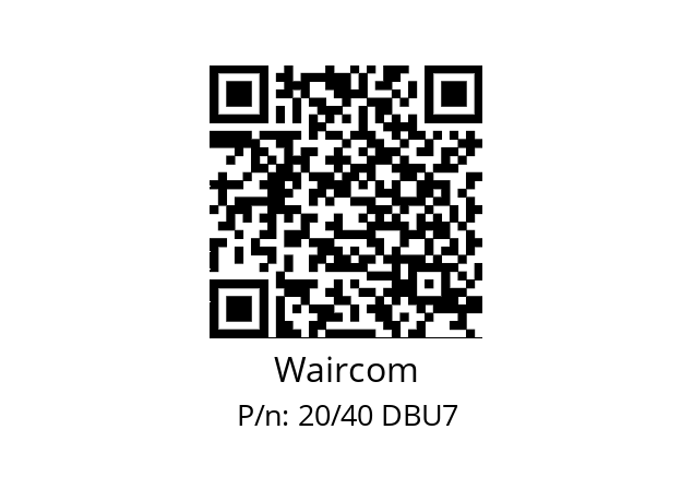   Waircom 20/40 DBU7