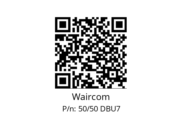   Waircom 50/50 DBU7