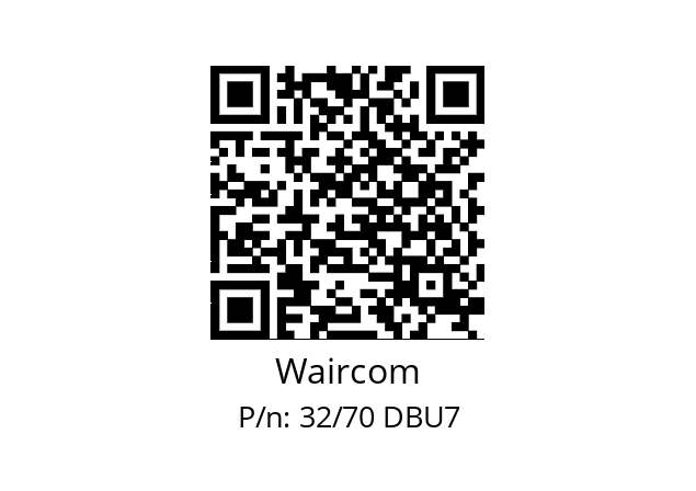   Waircom 32/70 DBU7