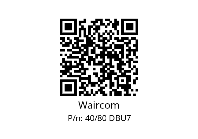   Waircom 40/80 DBU7