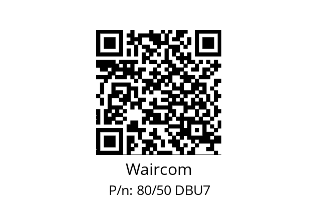   Waircom 80/50 DBU7