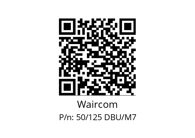   Waircom 50/125 DBU/M7