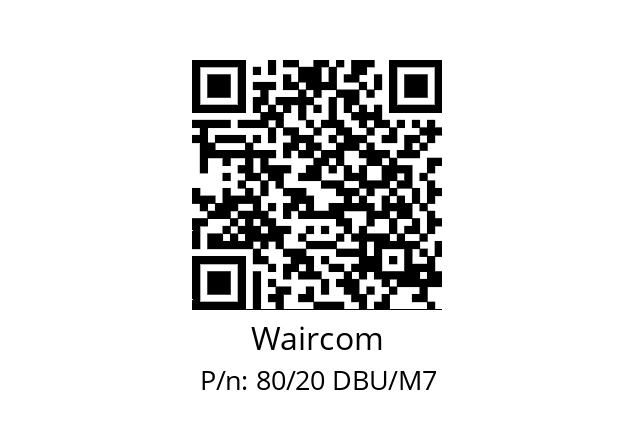   Waircom 80/20 DBU/M7