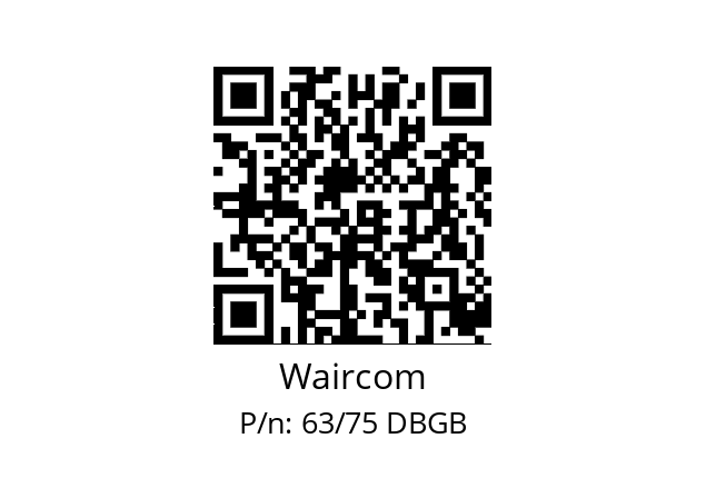   Waircom 63/75 DBGB