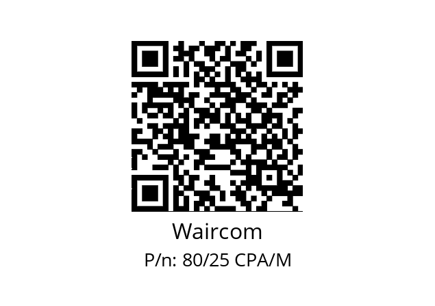   Waircom 80/25 CPA/M