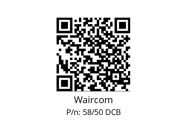   Waircom 58/50 DCB