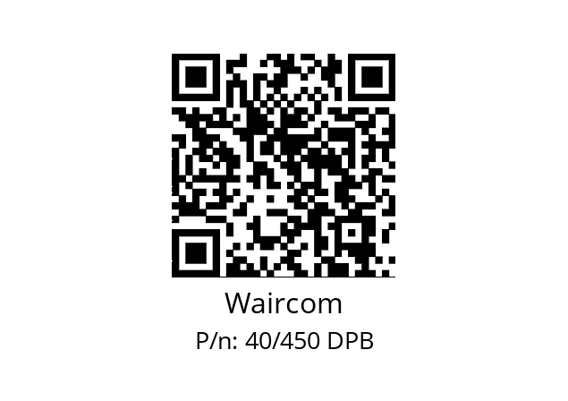   Waircom 40/450 DPB