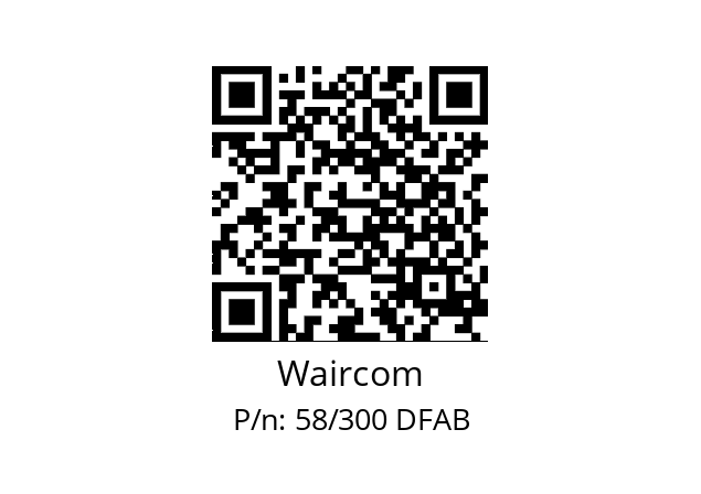   Waircom 58/300 DFAB