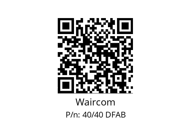   Waircom 40/40 DFAB