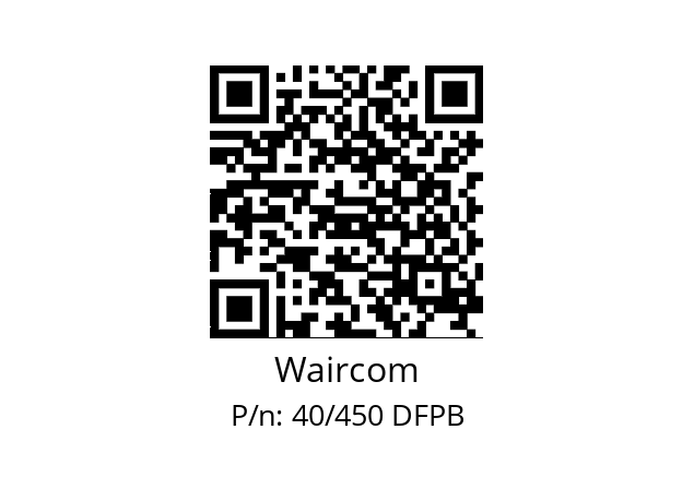   Waircom 40/450 DFPB