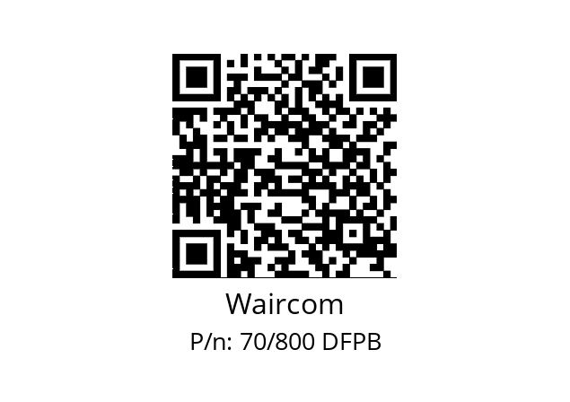   Waircom 70/800 DFPB