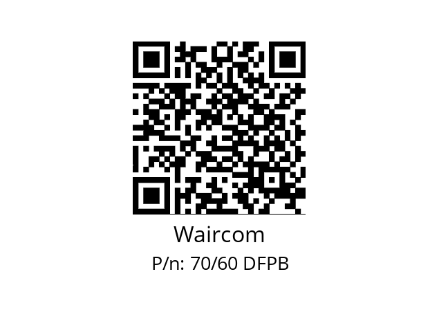   Waircom 70/60 DFPB