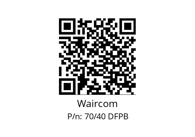   Waircom 70/40 DFPB