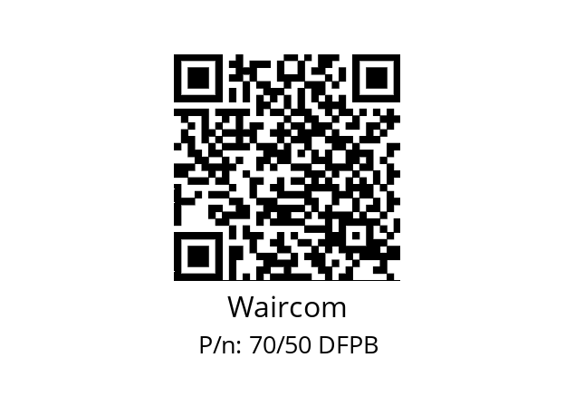   Waircom 70/50 DFPB