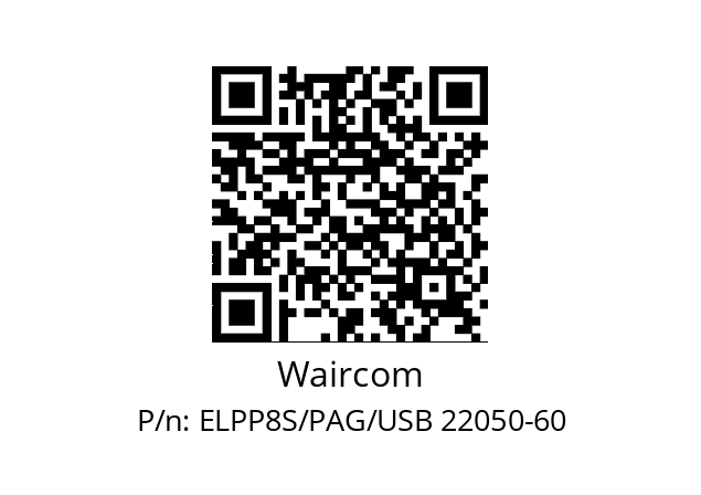   Waircom ELPP8S/PAG/USB 22050-60