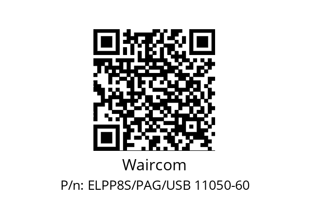   Waircom ELPP8S/PAG/USB 11050-60