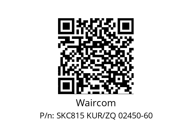   Waircom SKC815 KUR/ZQ 02450-60