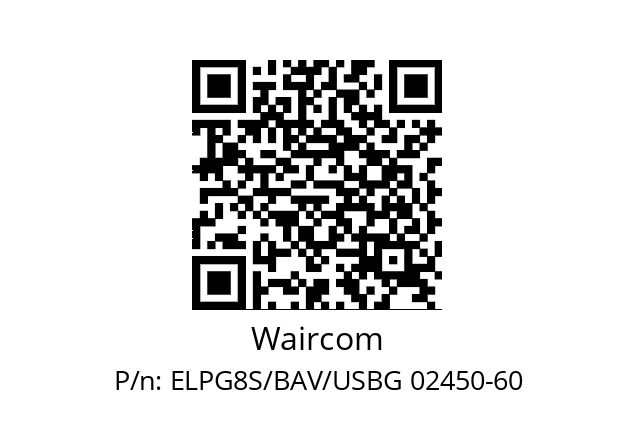   Waircom ELPG8S/BAV/USBG 02450-60