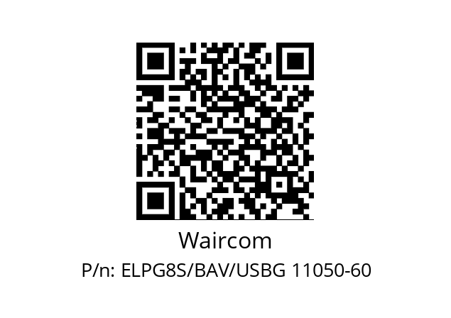   Waircom ELPG8S/BAV/USBG 11050-60