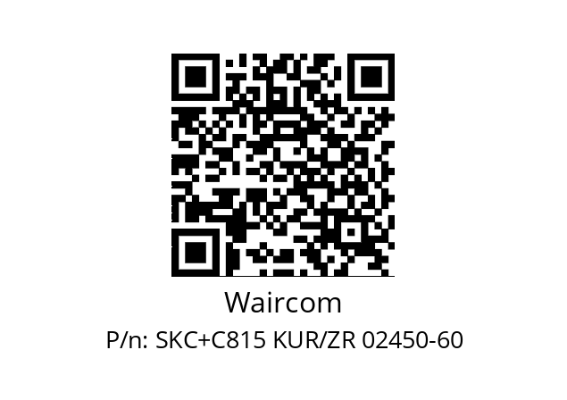   Waircom SKC+C815 KUR/ZR 02450-60