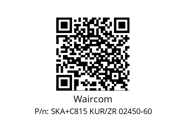   Waircom SKA+C815 KUR/ZR 02450-60