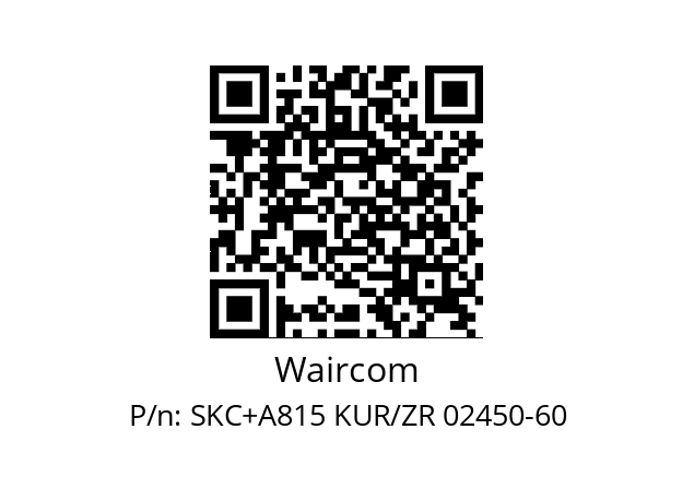   Waircom SKC+A815 KUR/ZR 02450-60