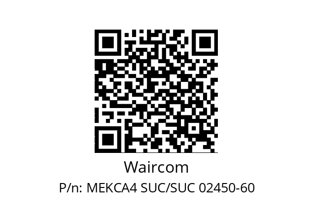   Waircom MEKCA4 SUC/SUC 02450-60