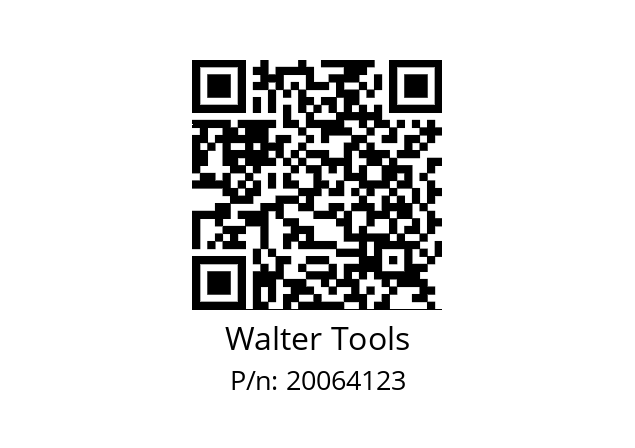   Walter Tools 20064123