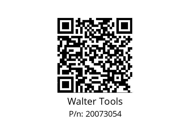   Walter Tools 20073054