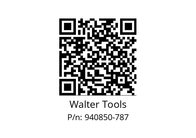   Walter Tools 940850-787