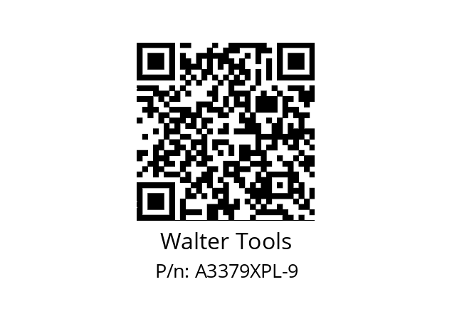   Walter Tools A3379XPL-9