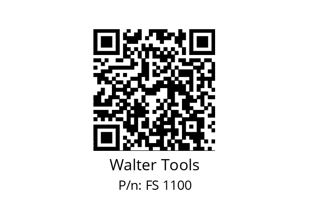   Walter Tools FS 1100