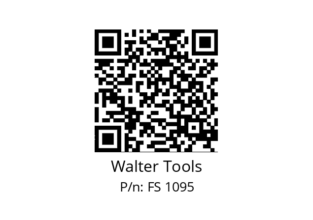   Walter Tools FS 1095