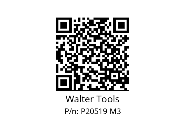   Walter Tools Р20519-М3