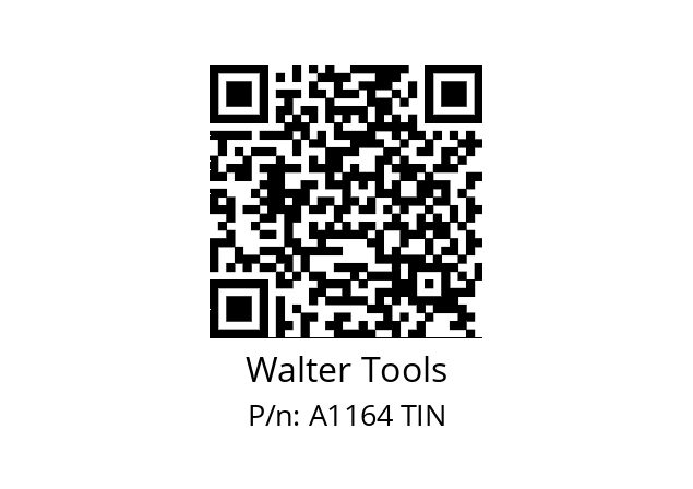   Walter Tools A1164 TIN